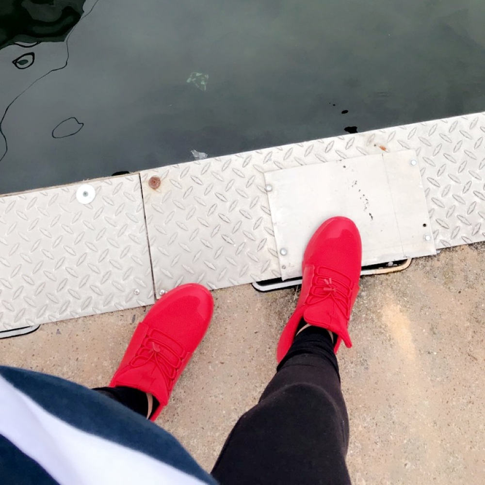 ALDO red sneakers